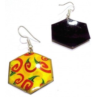 PEACOCK Contemporary Women Ear Earrings Jewelry Hook Drop Dangle Fashion Gift N6